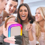 Мини караоке Bosjct K12 портативная Bluetooth колонка с микрофонами и LED подсветкой