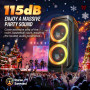 Портативна акустична система W-KING T11 240W IPX6 RGB
