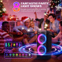 Портативна акустична система W-KING T11 240W IPX6 RGB