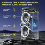 Портативна акустична система W-KING T11 240W IPX6 RGB