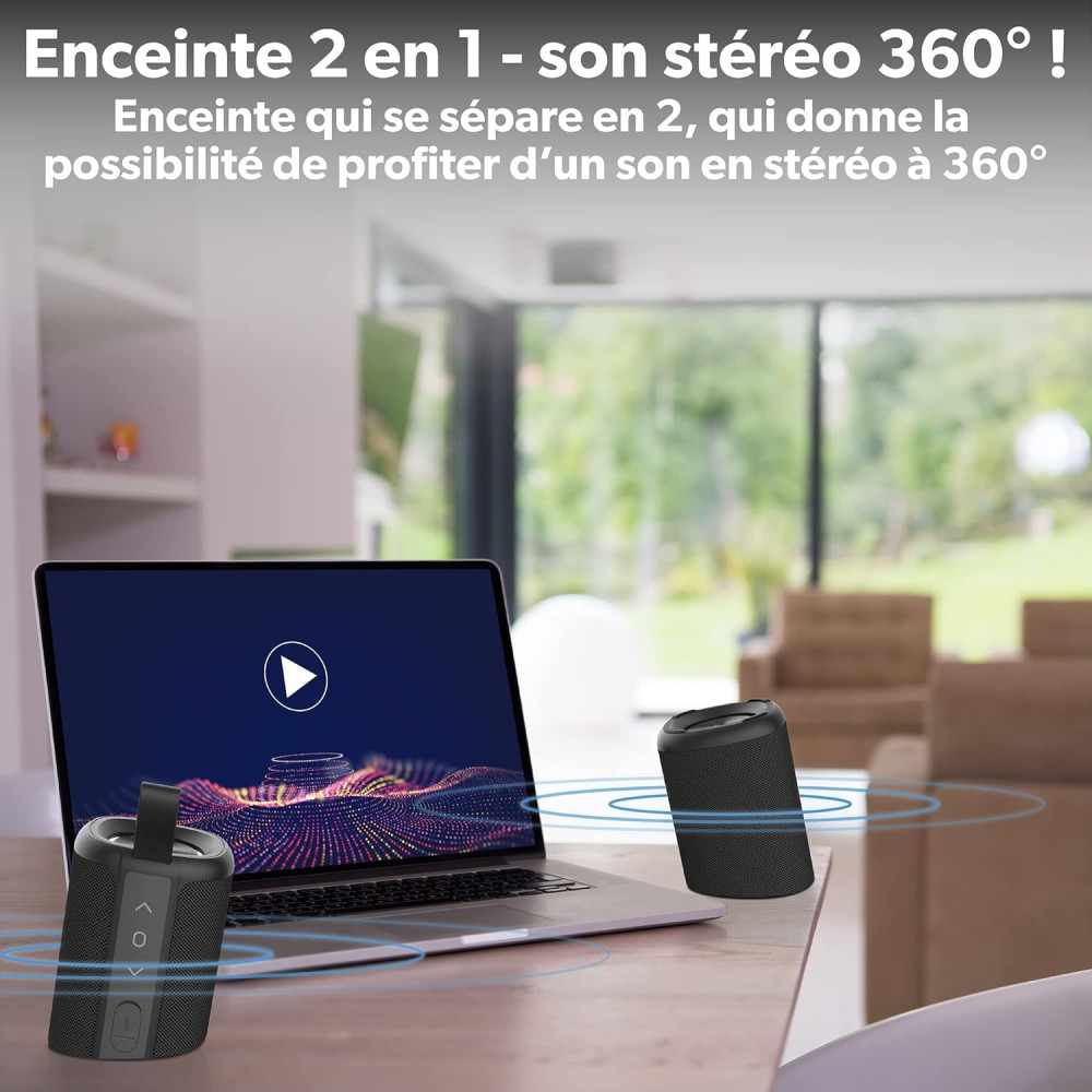 Портативная Bluetooth колонка T'nB 20W IPX7