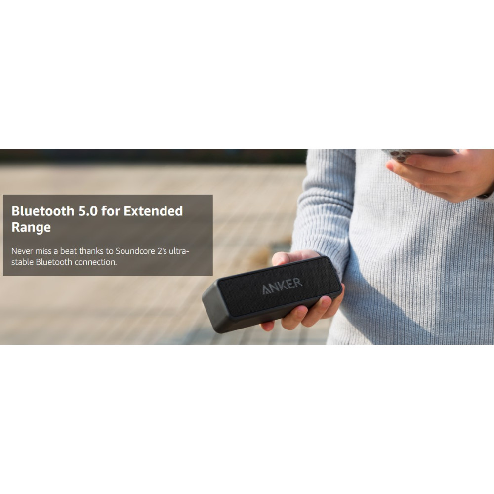 Портативна Bluetooth колонка Anker водонепроникна 24 години роботи