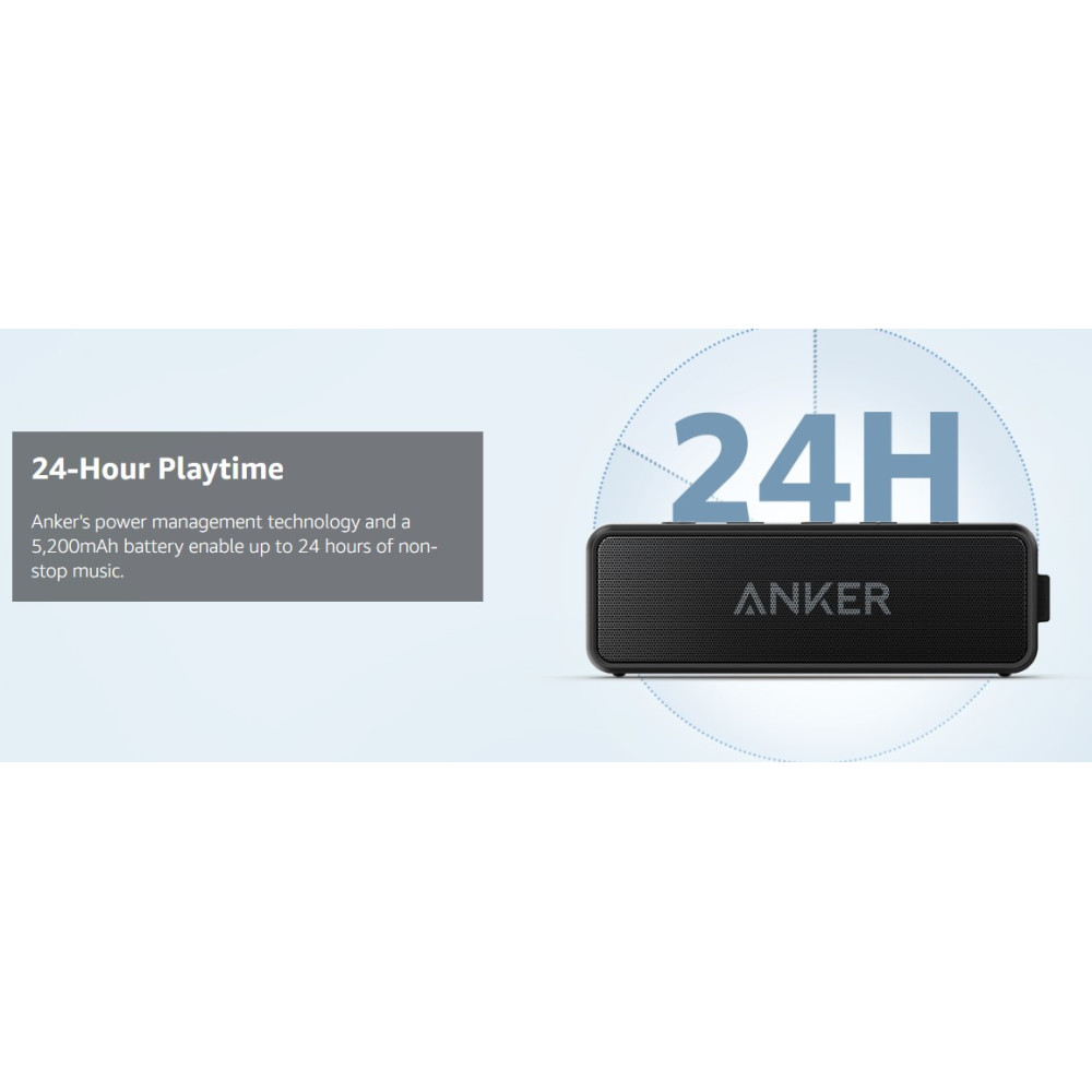 Портативна Bluetooth колонка Anker водонепроникна 24 години роботи