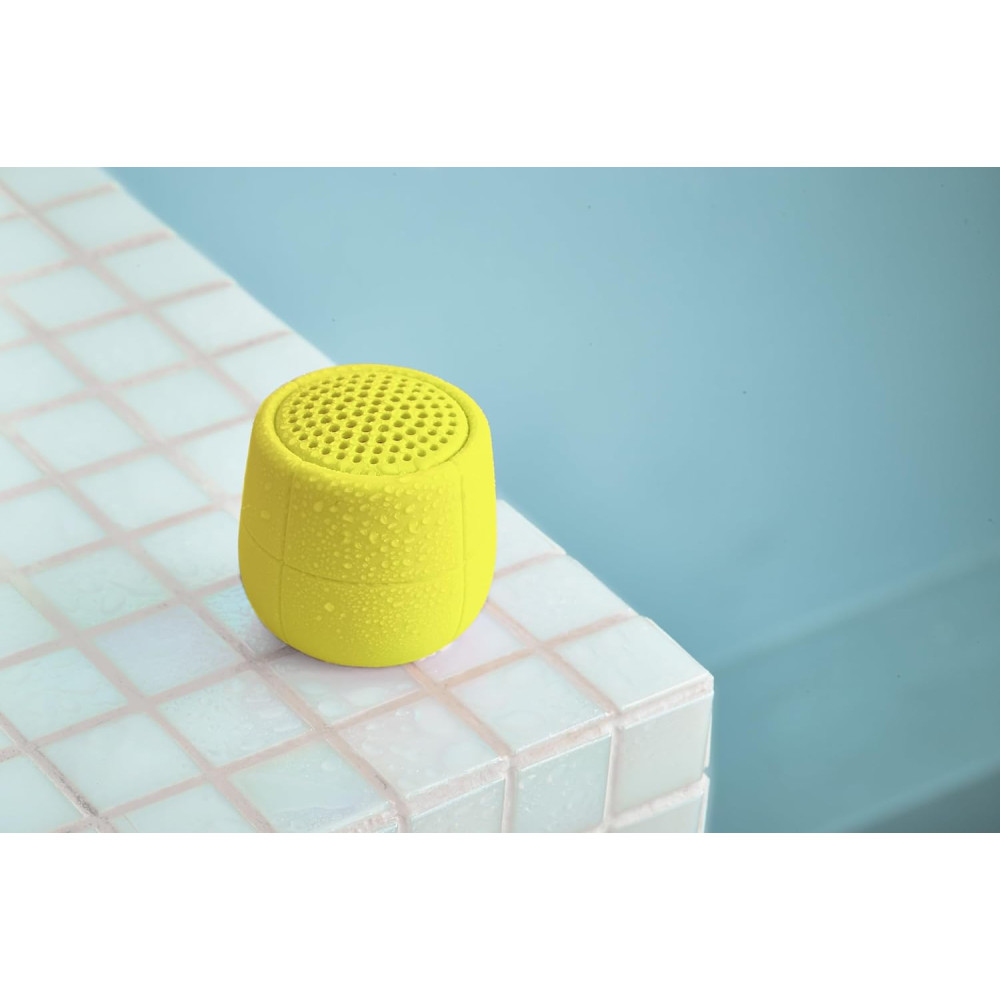 Bluetooth-колонка Lexon Mino X, IPX7, до 3 часов воспроизведения (кислотно-желтый)