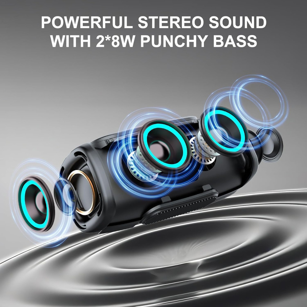 Bluetooth колонка Matast Portable Speaker 24Вт 4400 мА·г