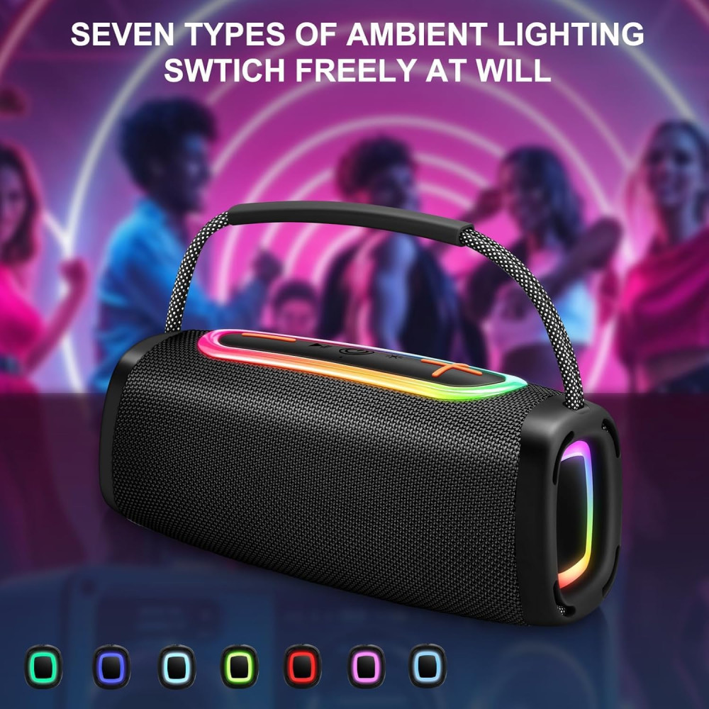 Bluetooth колонка Matast Portable Speaker 24Вт 4400 мА·г