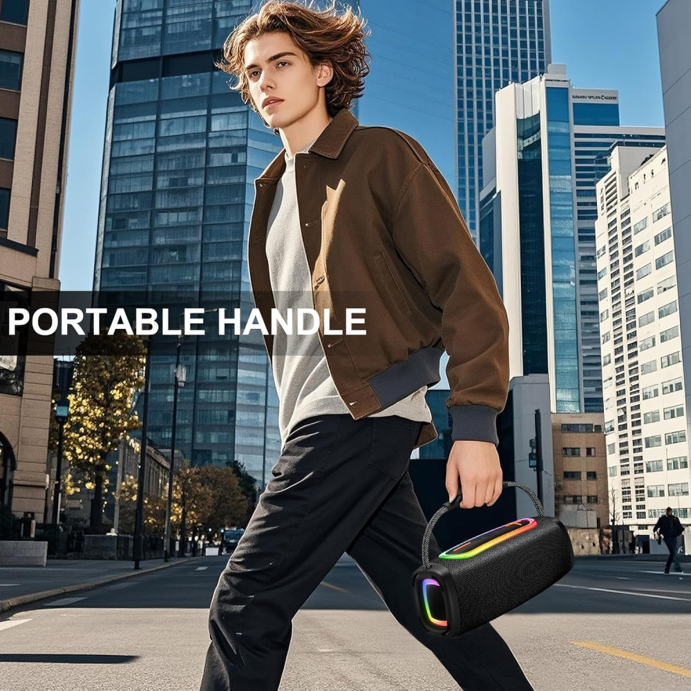 Bluetooth колонка Matast Portable Speaker 24Вт 4400 мА·г