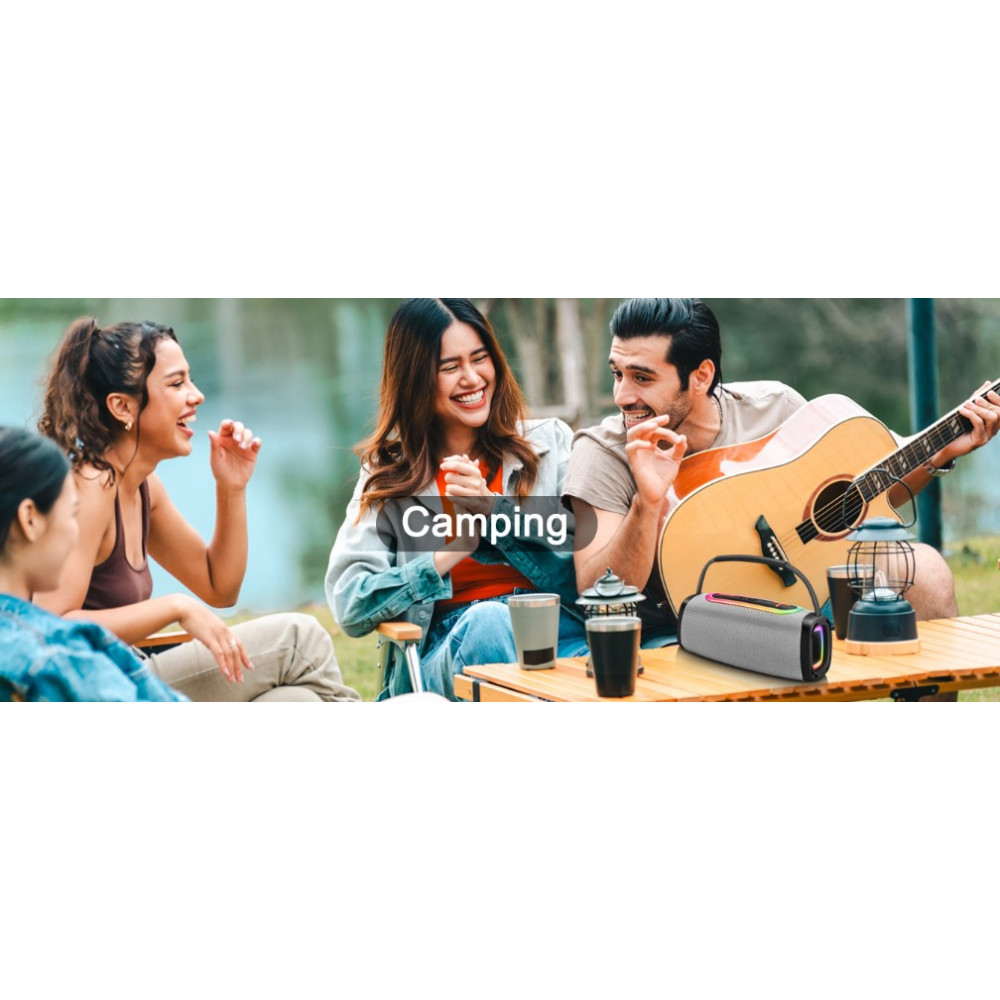 Bluetooth колонка Matast Portable Speaker 24Вт 4400 мА·г