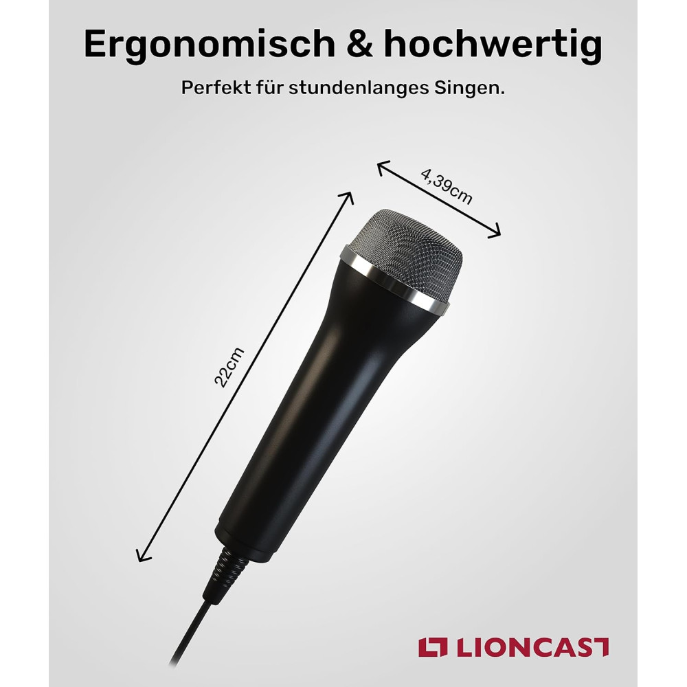 Пара універсальних USB мікрофонів Lioncast 3 м кабель