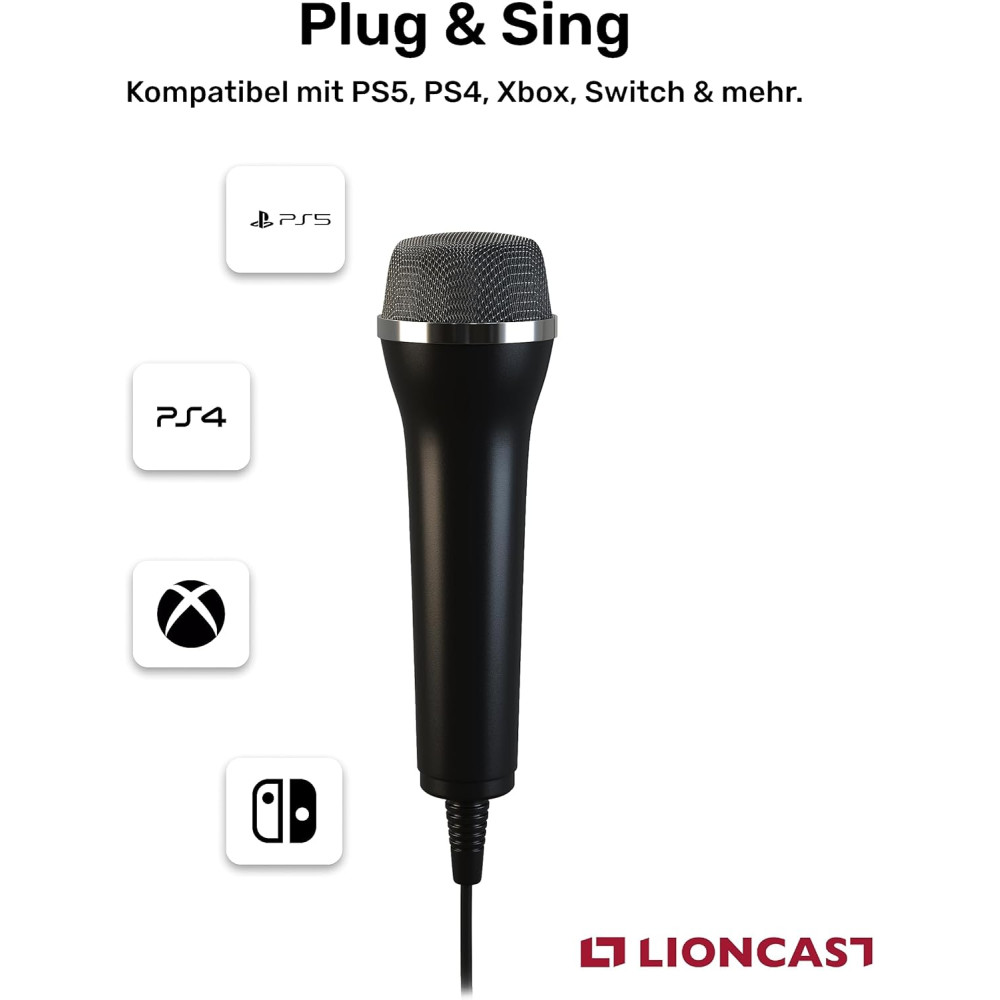 Пара універсальних USB мікрофонів Lioncast 3 м кабель