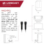 Пара універсальних USB мікрофонів Lioncast 3 м кабель