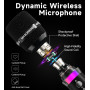 Беспроводные микрофоны ECHOMUSSY YA-01 для караоке 2 4 GHz до 60 м комплект 2 шт