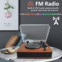 Виниловый проигрыватель Vosterio B 660 с Bluetooth и FM радио