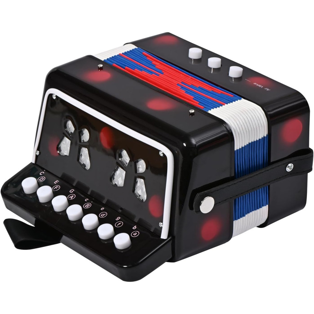 Акордеон LIEKE Mini 10 Keys музичний інструмент для дітей та початківців