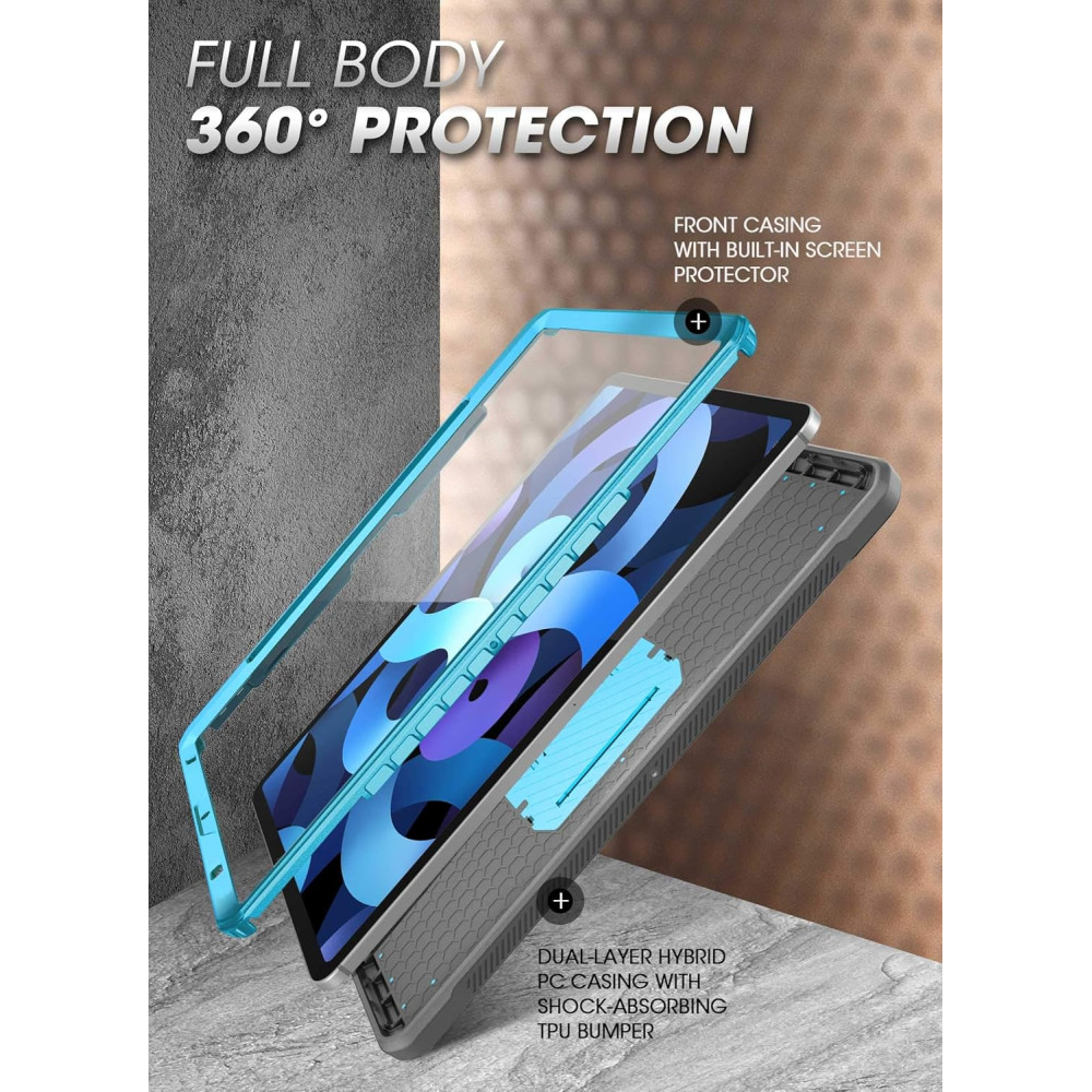 Чехол SUPCASE Pro Series для iPad Air 4 (2020) 10,9 дюйма с местом для стилуса и защитой экрана