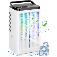 Мобильный мини кондиционер - увлажнитель Air Cooler K70 с подсветкой и таймером