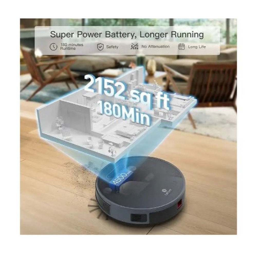 Робот-пылесос с влажной уборкой Lefant Robot Vacuum and Mop M571