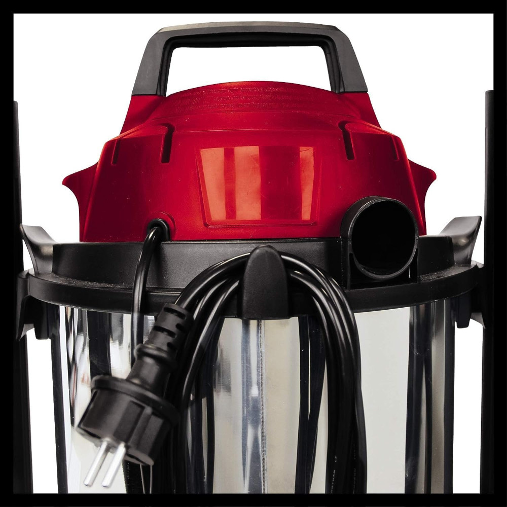 Вакуумный пылесос Einhell TC-VC 1812 S для сухой и влажной уборки с функцией выдува - 1250 Вт