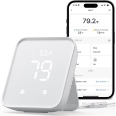  Умный WiFi термометр-гигрометр, ‎Датчик SwitchBot Hub 2 W3202100