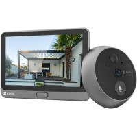 Дверной глазок, Wi-Fi домофон Ezviz CS-CP4, звонок и домофон 3 в 1