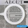 Настільна збільшувальна 3х лампа - лупа з підсвічуванням ZHSX з регульованою яскравістю