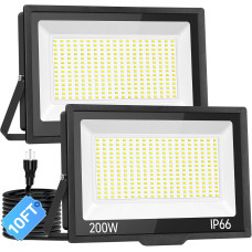  LED прожектор 200 Вт, ‎24000 Люмен, 6500K/7000 К, 85V-265V