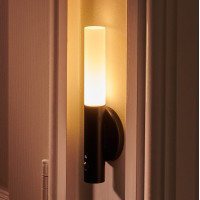 Настенный LED светильник Auraglow, USB-C аккумуляторный (чорный)