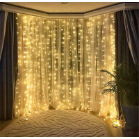 Гирлянда-штора Twinkle 600 LED 8 режимов 6м*3м