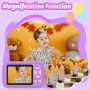 Детский фотоаппарат HOFIT с триподом, SD-карта на 32 ГБ, 1080P HD