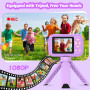 Детский фотоаппарат HOFIT с триподом, SD-карта на 32 ГБ, 1080P HD