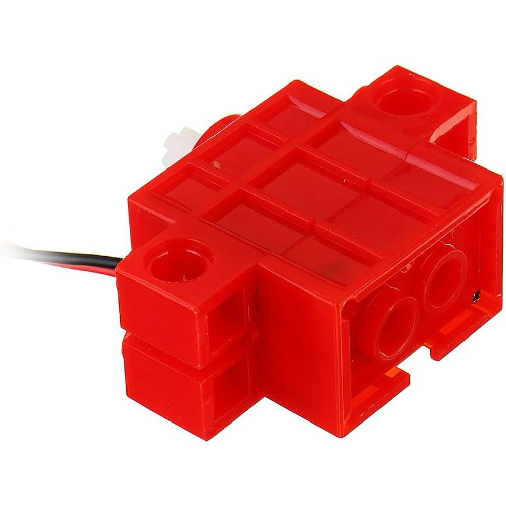 4 мотора, двигатель с редуктором Geekservo, Микроредуктор формата LEGO, вращаются на 360°