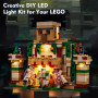 Комплект освітлення для Lego Minecraft Фортеця Залізного Голема 21250
