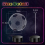 2 шт. 3D-ночник футбольный мяч с пультом DREAMOON, USB, 2 Вт, 16 цветов