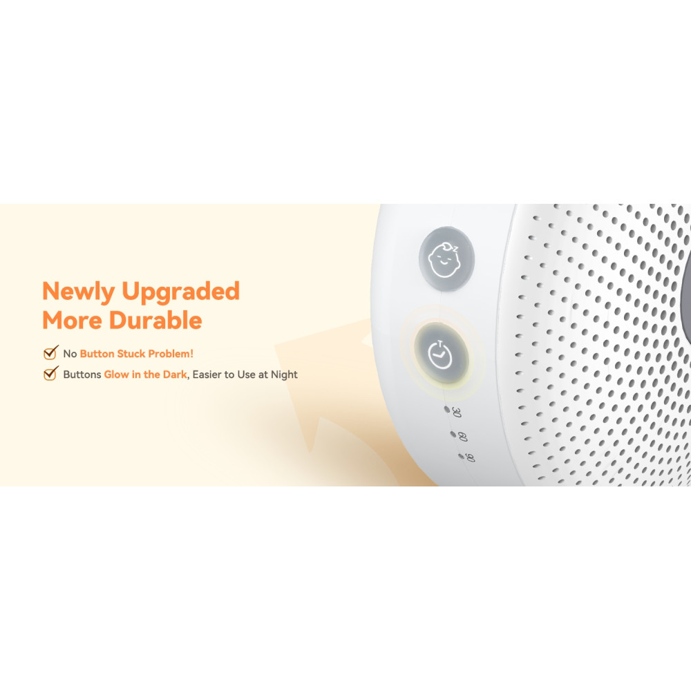  Шумогенератор Dreamegg D11 Max, Машина білого шуму, 21 звук, 1800 мАч 