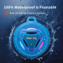 Портативна Bluetooth-колонка HEYSONG Vitality Blue