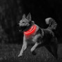 Светящийся ошейник для собак PcEoTllar LED Red (размер S)
