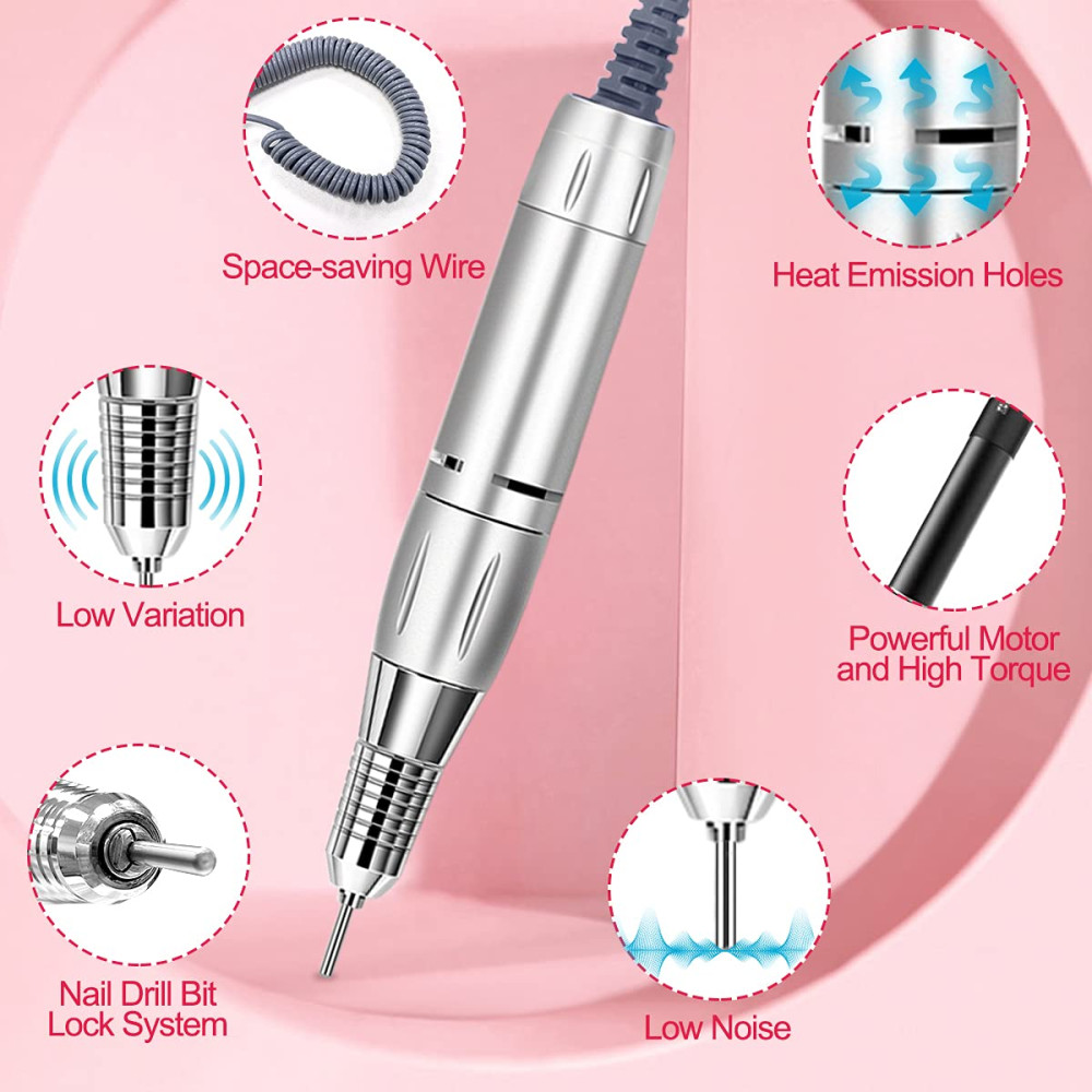 Фрезер для маникюра и педикюра NAILGIRLS 35000 об/мин