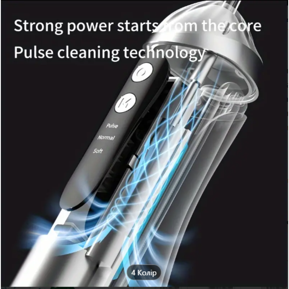 Ирригатор полости рта Water Flosser с резервуаром для воды на 200 мл