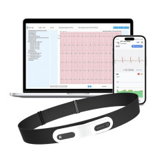 Wellue Монитор ЭКГ Viatom ER1-LW 24 часа, Холтеровский регистратор