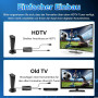 Комнатная HDTV-антенна с усилителем и радиусом действия 420 км