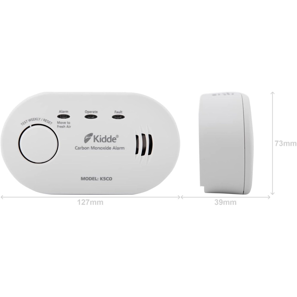 Датчик угарного газа Kidde K5CO (питание от батареек типа AA)
