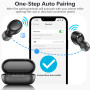 Беспроводные наушники MOZOTER S8 Mini (Bluetooth 5.3, внутриканальные)