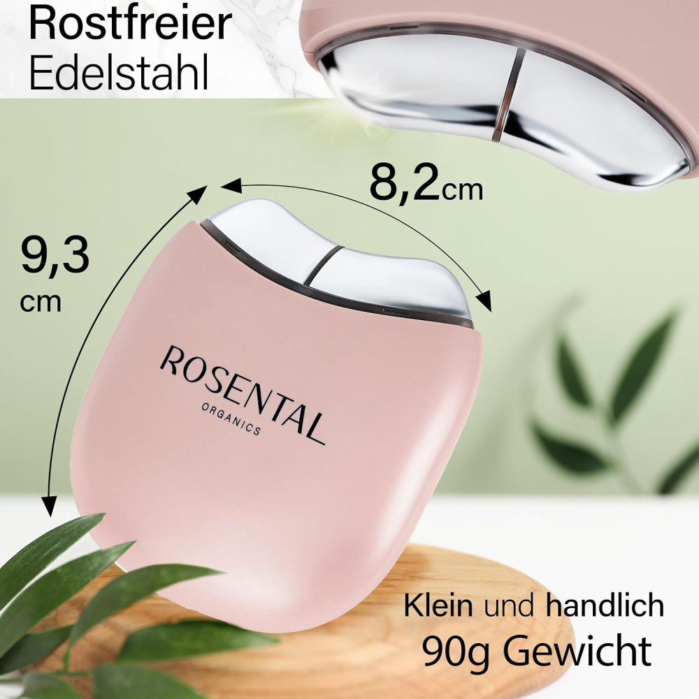 Массажер для лица Rosental Organics EMS Gua Sha