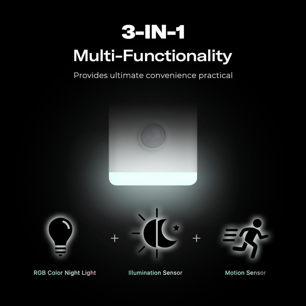Умный ночник THIRDREALITY Smart Color Night Light с датчиком движения и освещенности