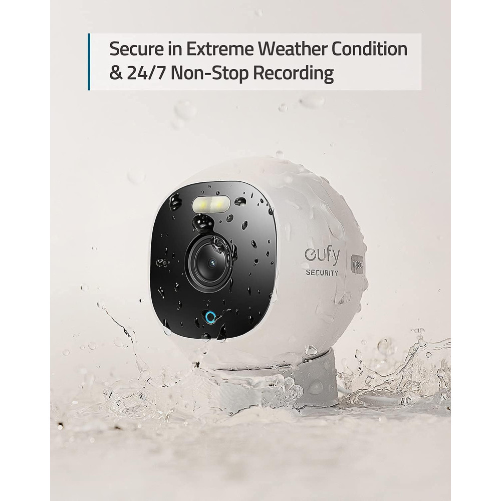 Уличная камера видеонаблюдения eufy Security Outdoor Cam E210 с разрешением 1080p