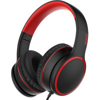 Проводные накладные наушники RORSOU R10 с микрофоном