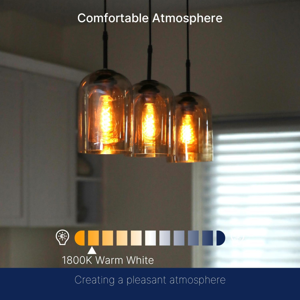 Светодиодные лампы FLSNT Edison E27 ST58 4 Вт, 1800K (Комплект 4шт)