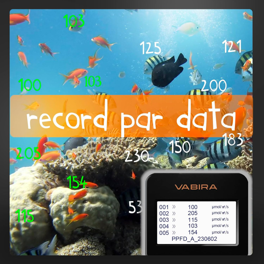 PAR-метр VBR-Aqua IP68 для аквариумов с телескопической штангой