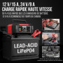 Интеллектуальное зарядное устройство NEXPEAK NC315 15 А для аккумуляторов 12 В / 24 В