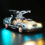 Комплект LED-подсветки BrickBling для LEGO 10300 Back to the Future Time Machine с пультом управления
